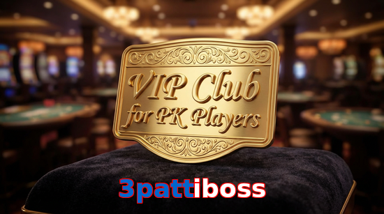 Main screen of 3Pattiboss vip page for PK players